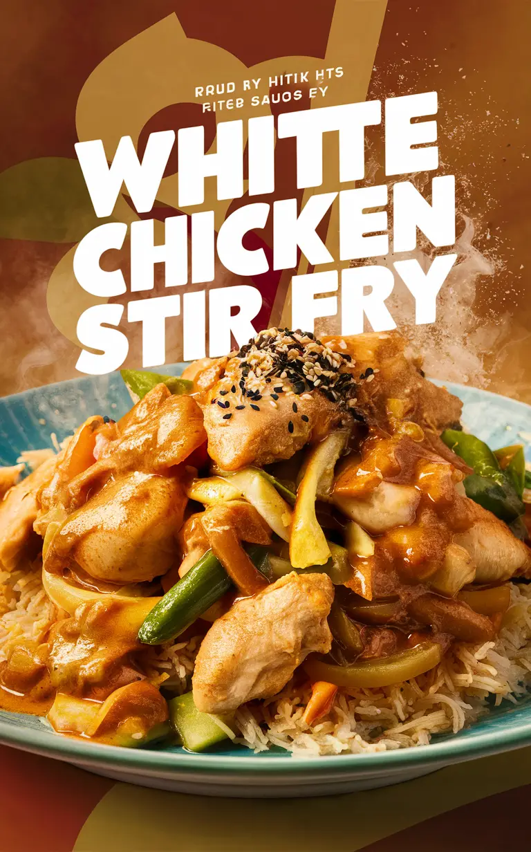 1. Chicken stir-fry recipe 2. Easy white sauce 3. Authentic stir-fry 4. Delicious meal option 5. Traditional roots controversy