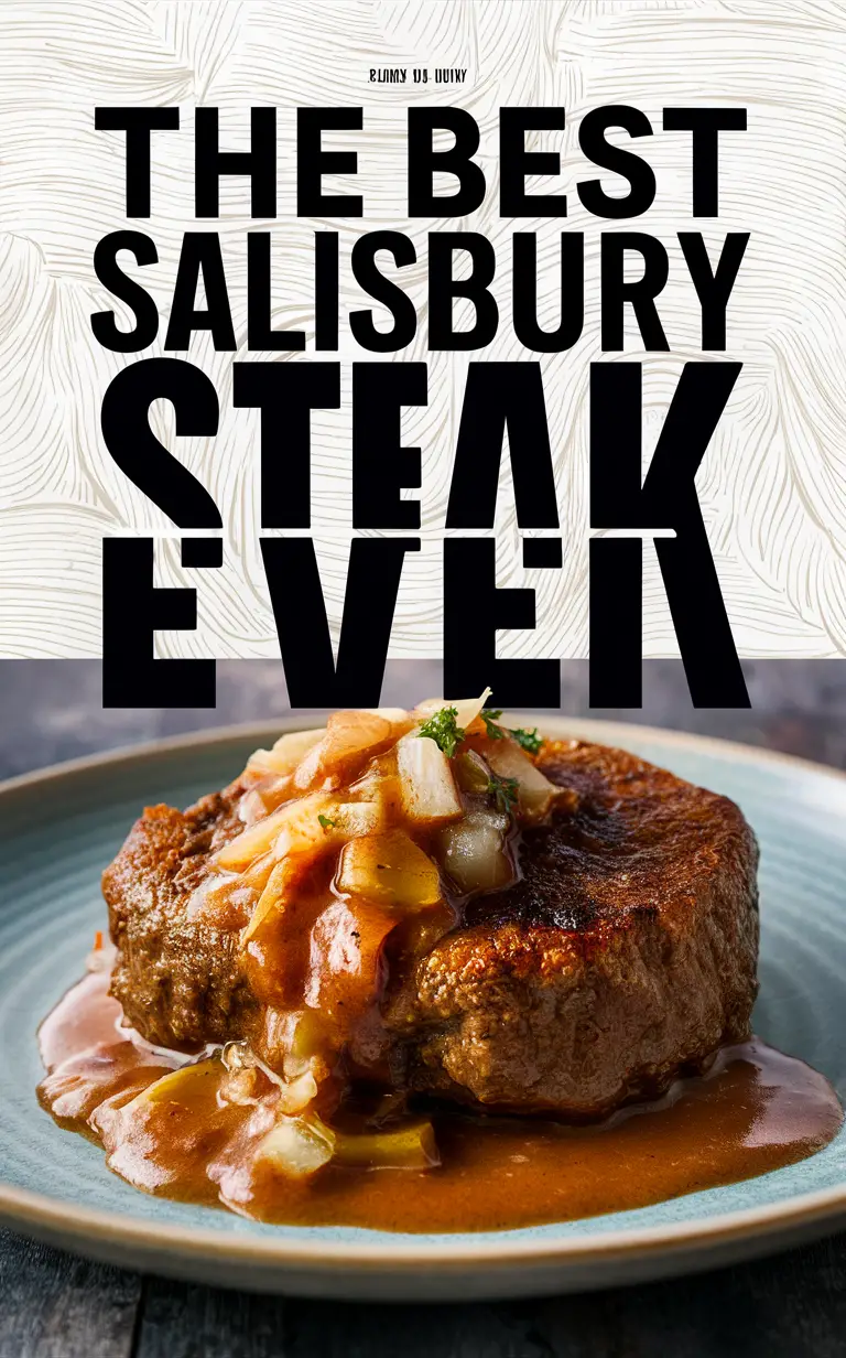 Salisbury Steak recipe, Salisbury Steak ingredients, easy Salisbury Steak recipe, homemade Salisbury Steak, traditional Salisbury Steak