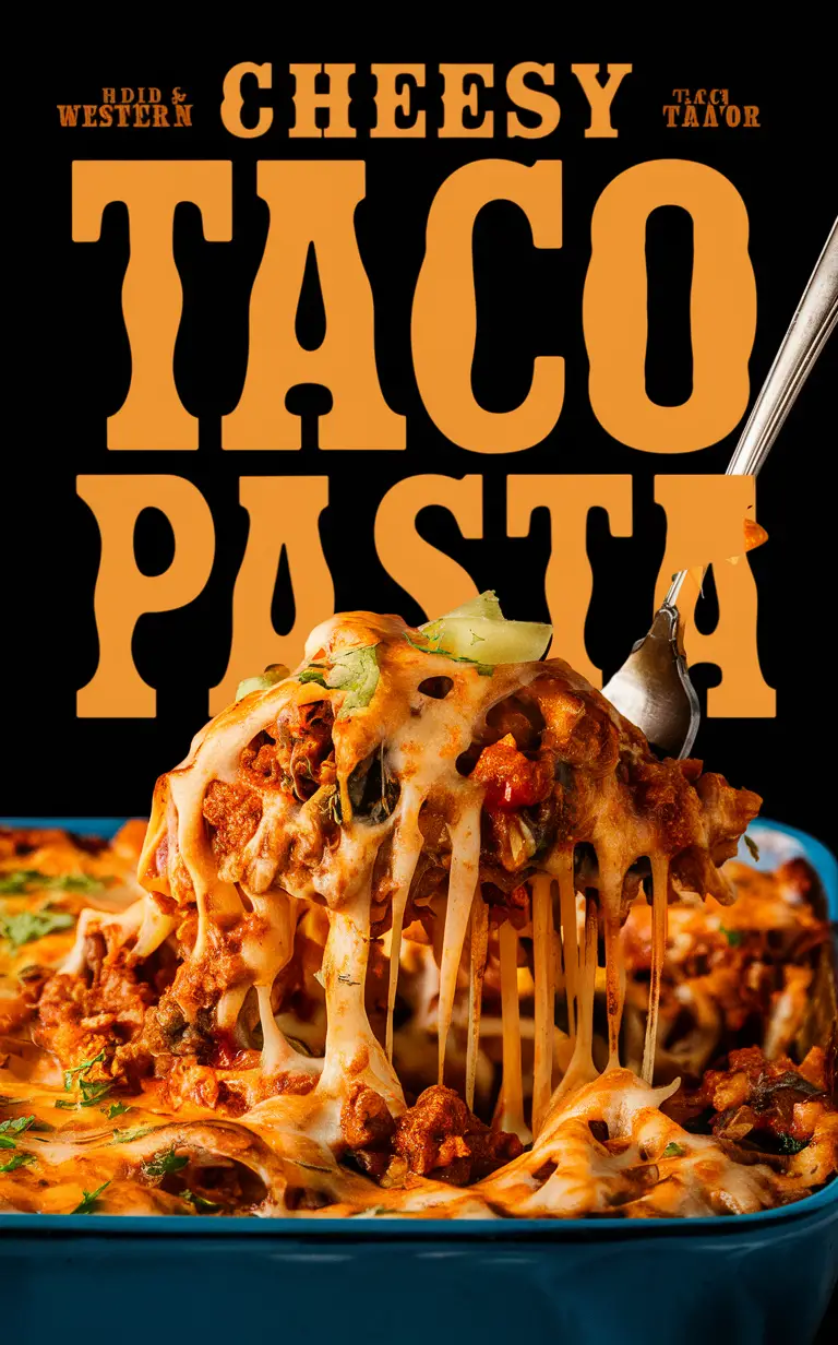 Cheesy pasta bake, Taco pasta casserole, Cheesy taco dinner, Easy taco pasta, Creamy taco pasta