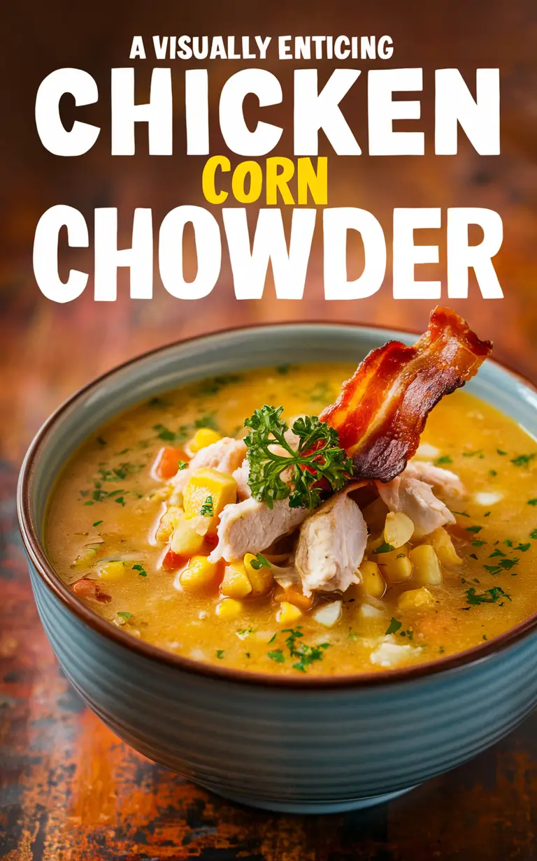 1. Chicken, Corn Chowder 2. Creamy, Comforting Soup 3. Gourmet, Versatile Recipe 4. Rich, Hearty Flavor 5. Controversial, Popular Dish