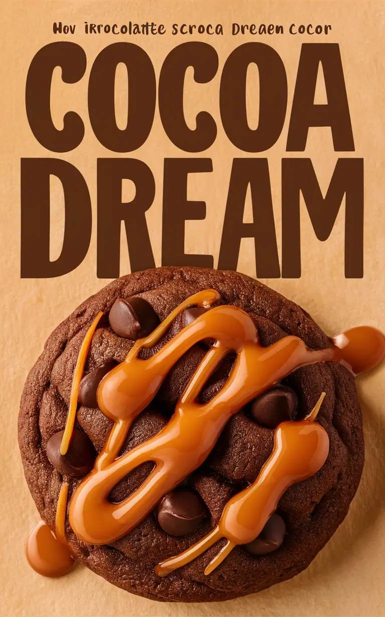 Cocoa delight cookies, Gourmet chocolate treats, Sweet cocoa biscuits, Premium chocolate desserts, Indulgent cookie flavors