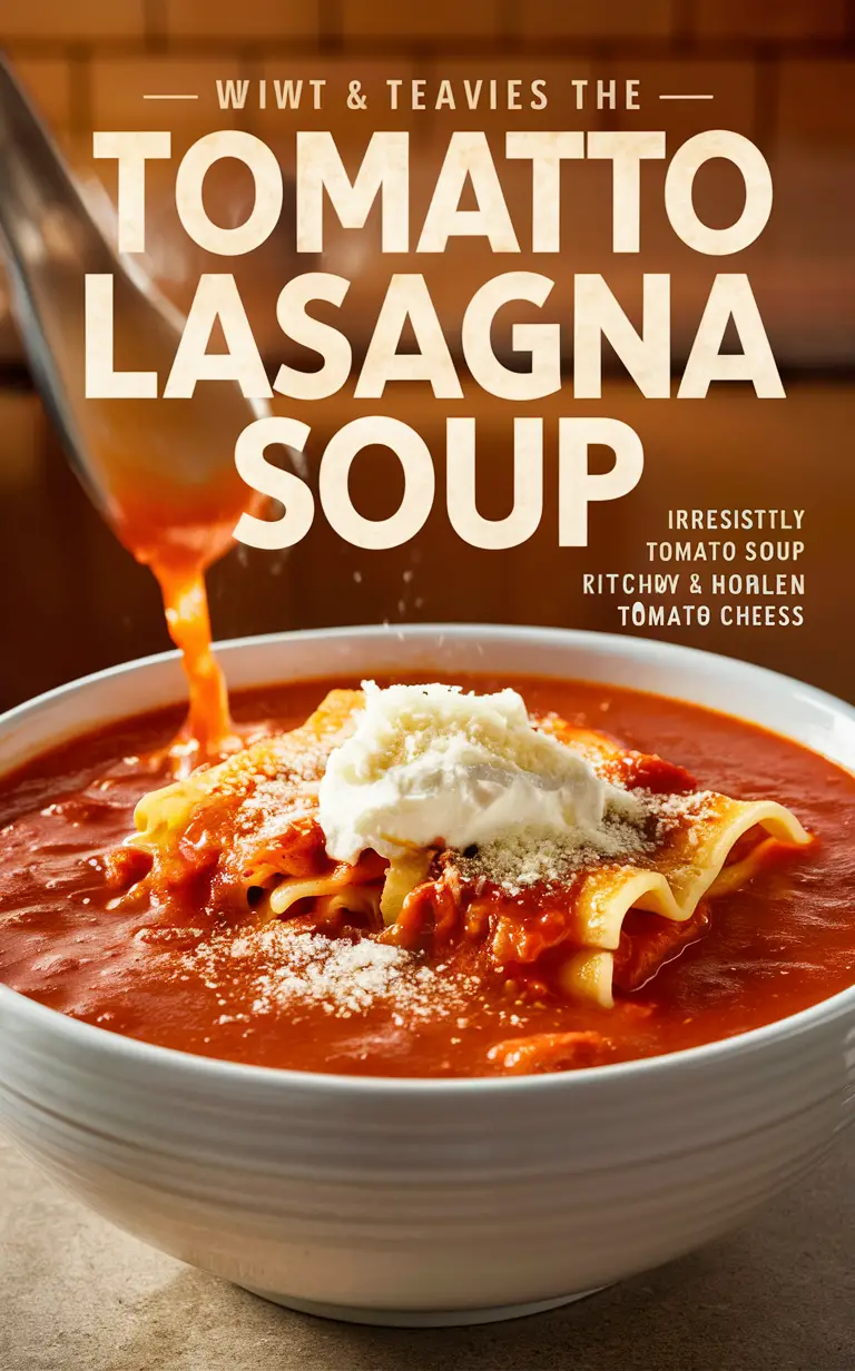 Creamy tomato soup, Lasagna soup, Tomato soup recipe, Creamy lasagna soup, Homemade tomato soup