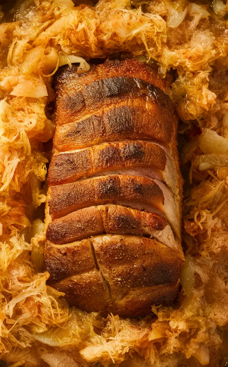 Oven roasted pork loin recipe, Pork loin with sauerkraut, Delicious pork loin recipe, Pork loin dinner ideas, Best pork loin recipe