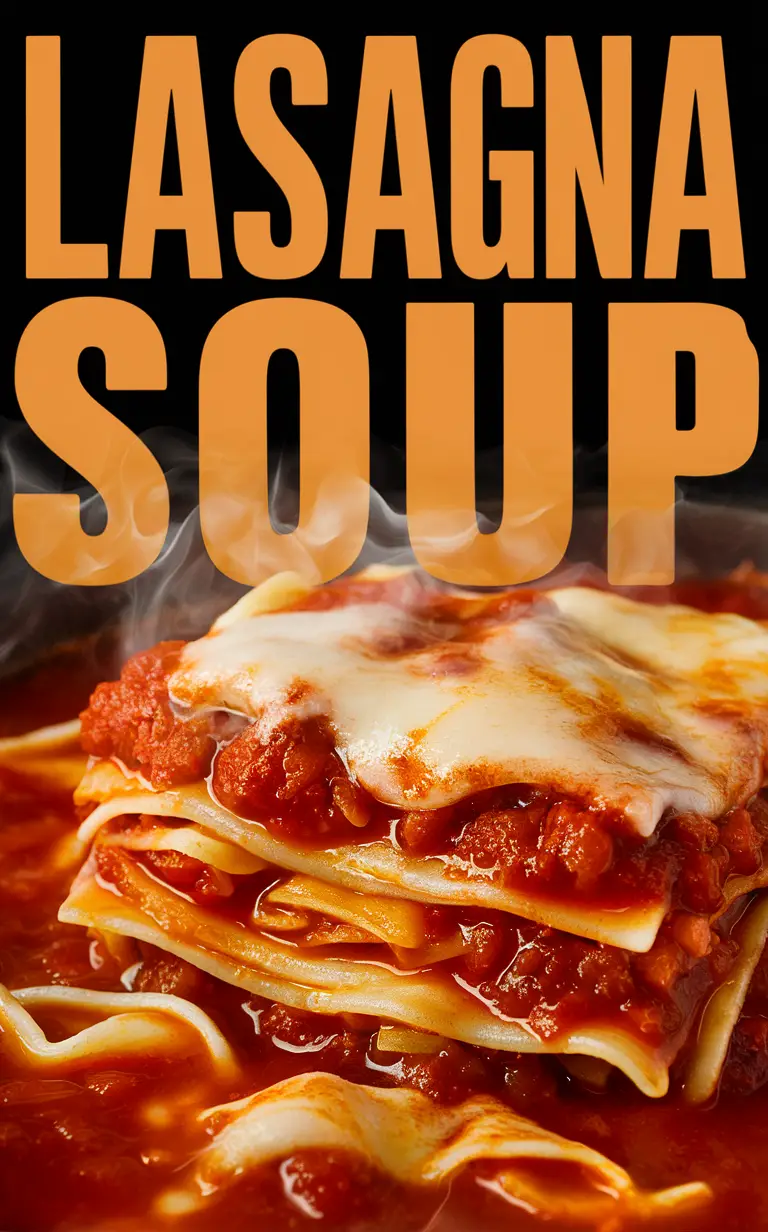 1. Lasagna soup recipe 2. Comforting lasagna soup 3. Italian lasagna soup 4. Rich tomato soup 5. Hearty lasagna soup