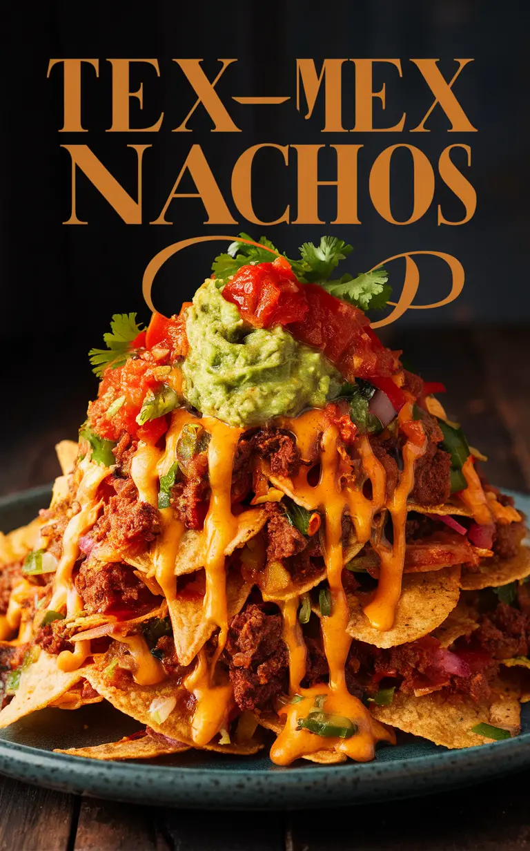 Tex Mex Nachos, Guacamole, Salsa, Loaded Nachos, Tex Mex Snacks