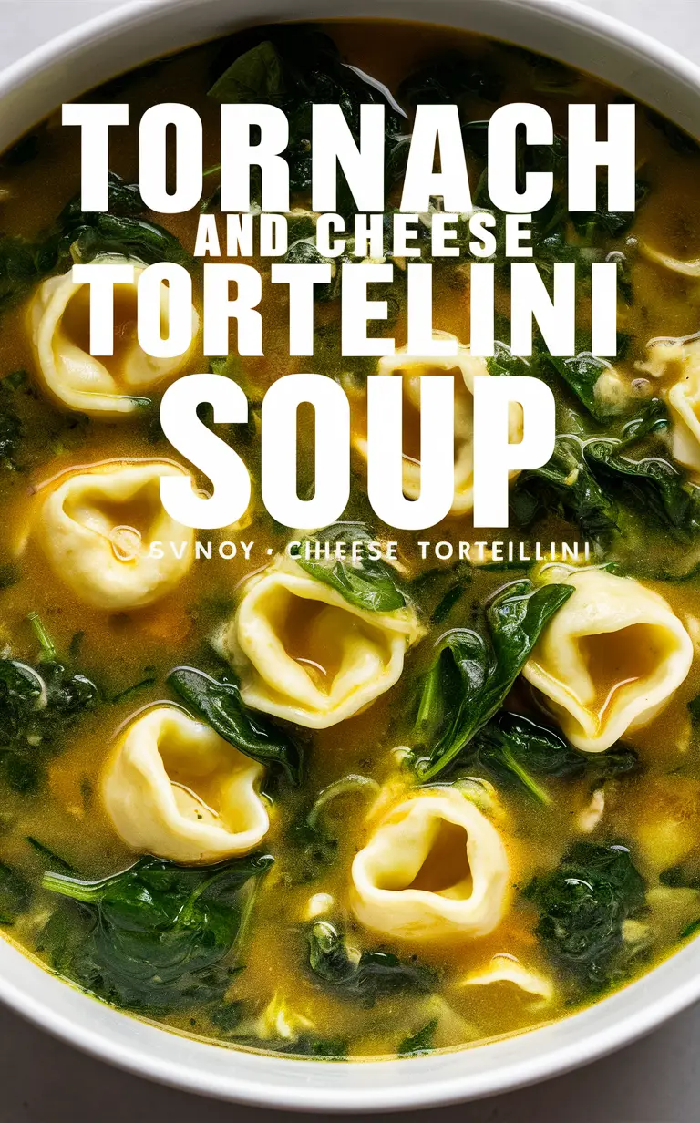 Spinach cheese tortellini soup, Homemade spinach tortellini soup, Creamy tortellini soup recipe, Delicious cheese tortellini soup, Spinach and cheese soup recipe