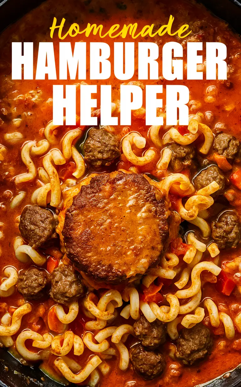 Homemade hamburger helper, Easy dinner recipes, Comfort food recipes, Family-friendly dinners, Quick weeknight meals