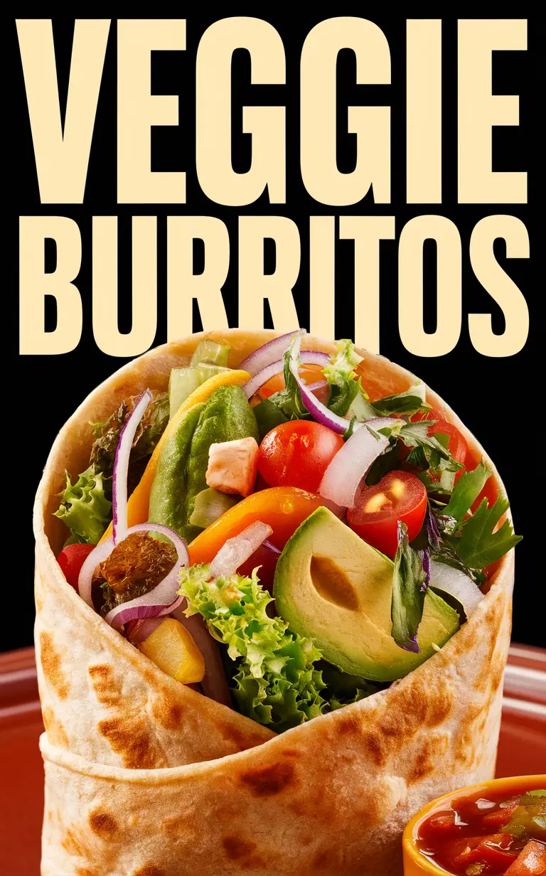 1. vegetarian burrito recipe 2. healthy veggie burrito 3. plant-based burrito 4. flavorful vegetarian burrito 5. customizable veggie burrito