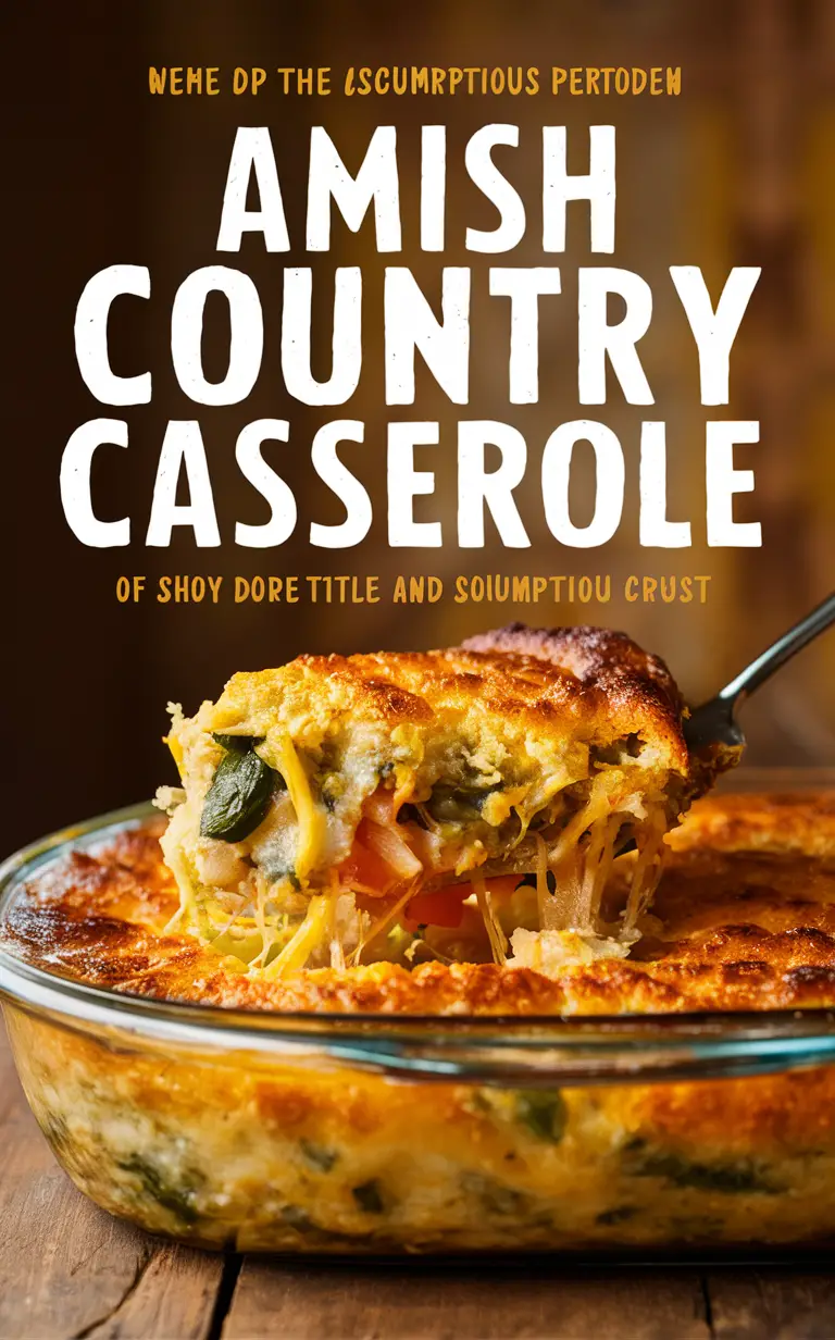 Amish Country Casserole, Homemade Amish Casserole, Traditional Amish Casserole, Best Amish Casserole, Authentic Amish Casserole