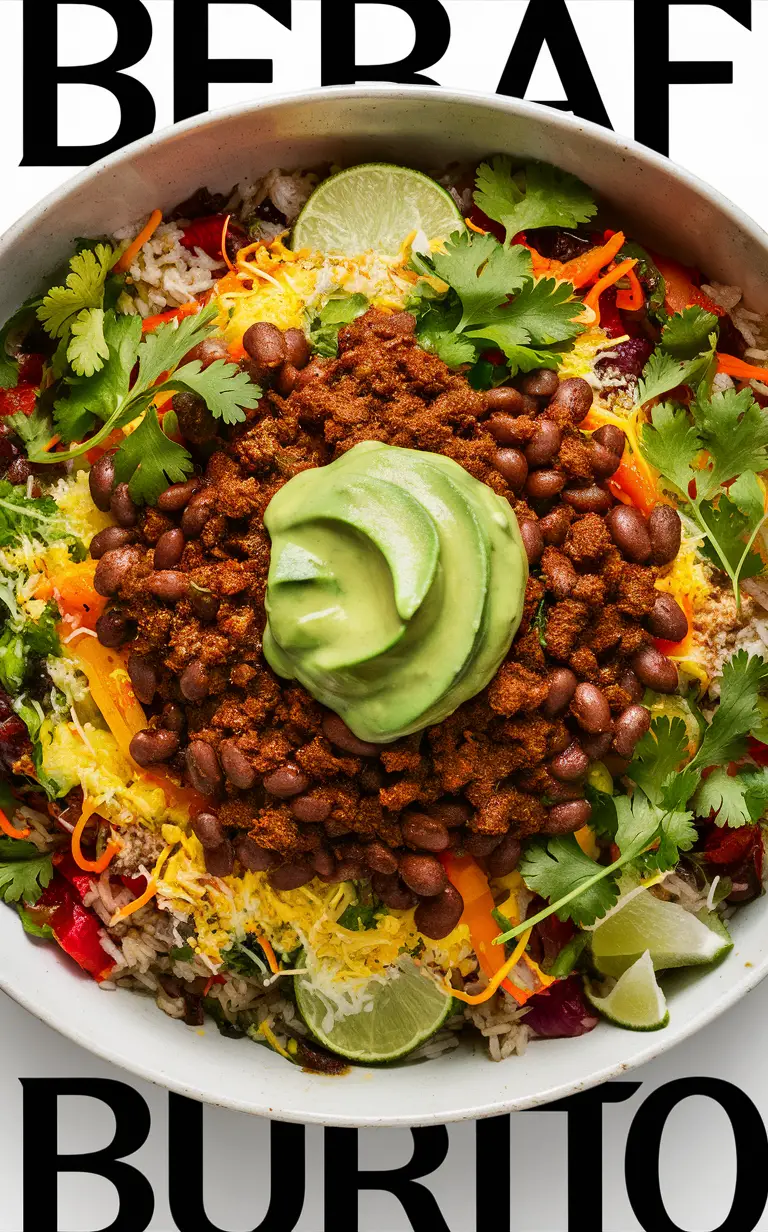 Beef burrito bowl, Bean burrito bowl, Mexican burrito bowl, Homemade burrito bowl, Easy burrito bowl