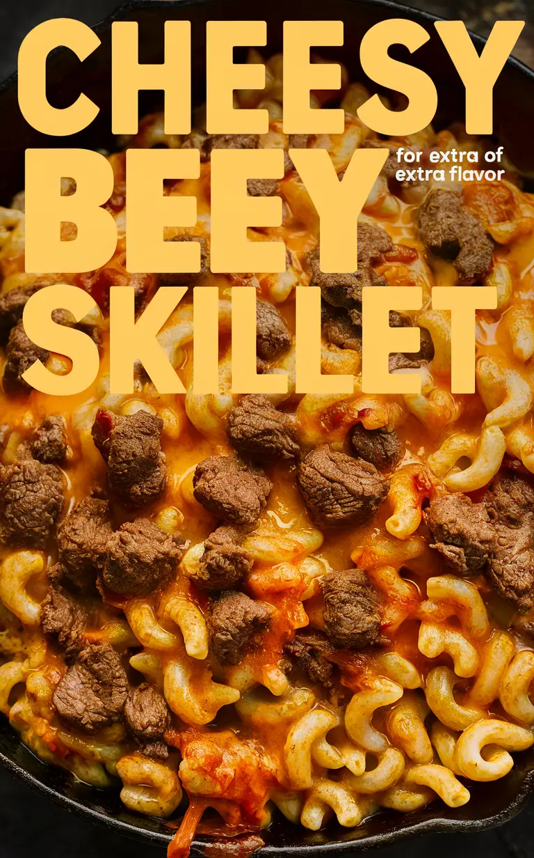 Beef macaroni skillet, Cheesy skillet recipe, Easy beef skillet, Macaroni with beef, Cheesy beef pasta