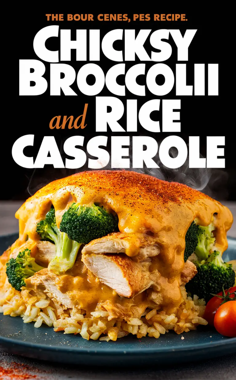 Cheesy chicken casserole, easy dinner recipes, broccoli and rice casserole, family meal ideas, comfort food recipes