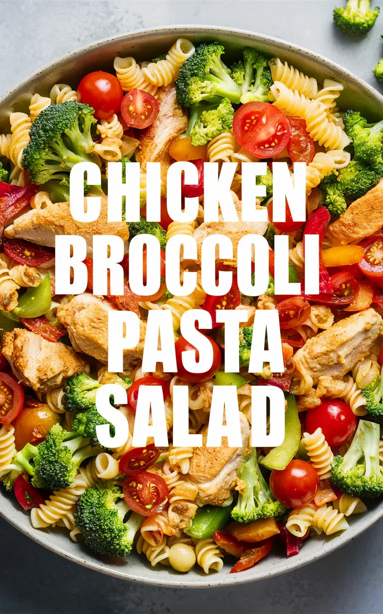 chicken pasta salad, broccoli salad, pasta salad recipe, healthy pasta salad, easy pasta salad