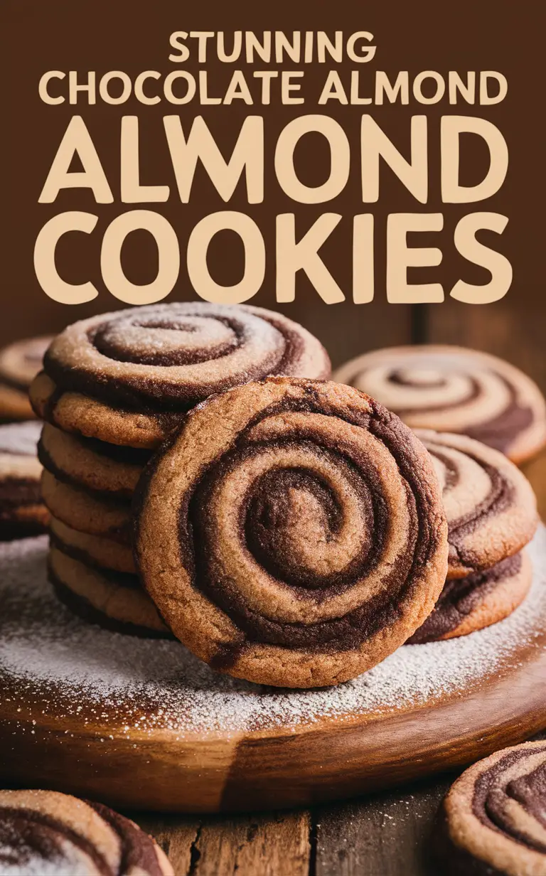 Stunning Chocolate Almond Swirl Cookies,
Gourmet Chocolate Almond Cookies, 
Best Almond Swirl Cookie Recipe, 
Chocolate Almond Swirl Desserts, 
Delicious Chocolate Almond Cookies