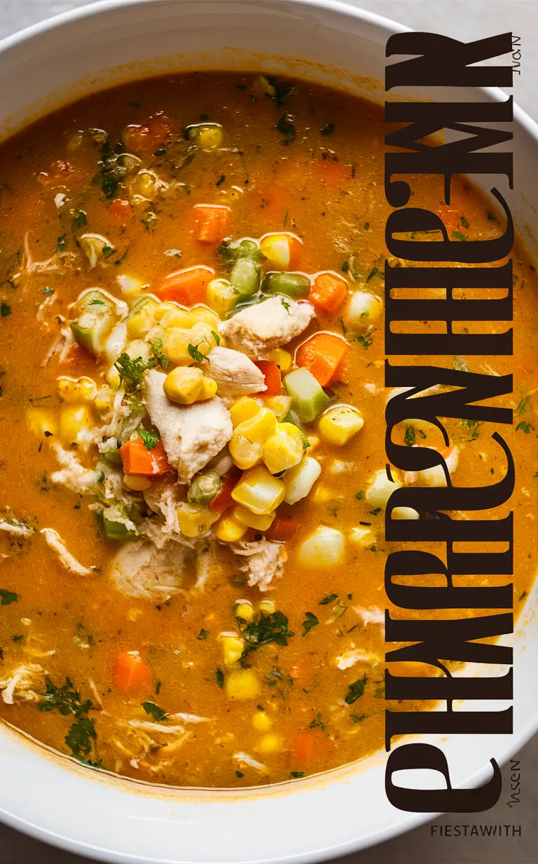 Creamy chicken soup, corn chowder, chicken soup recipe, homemade chowder, creamy corn chowder