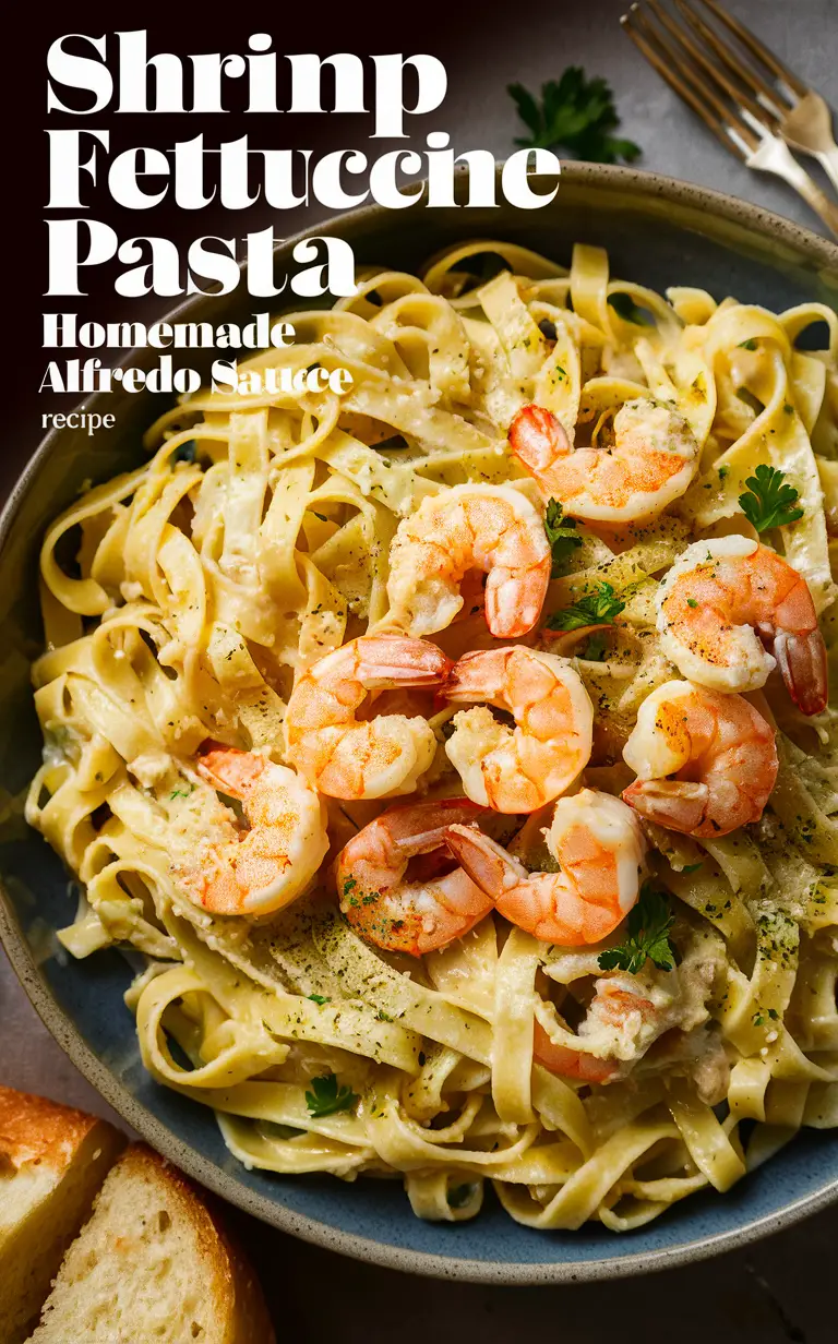 Creamy pasta recipes, Shrimp Alfredo pasta, Homemade Alfredo sauce, Fettuccine Alfredo, Gourmet pasta dishes