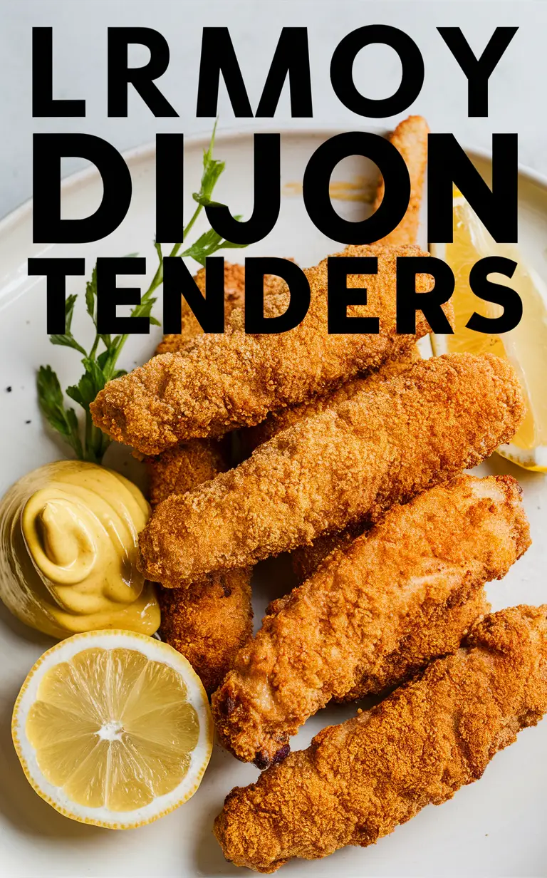 Lemon chicken recipe, Easy chicken tenders recipe, Healthy chicken tenders, Crispy chicken tenders, Chicken tenderloin recipe