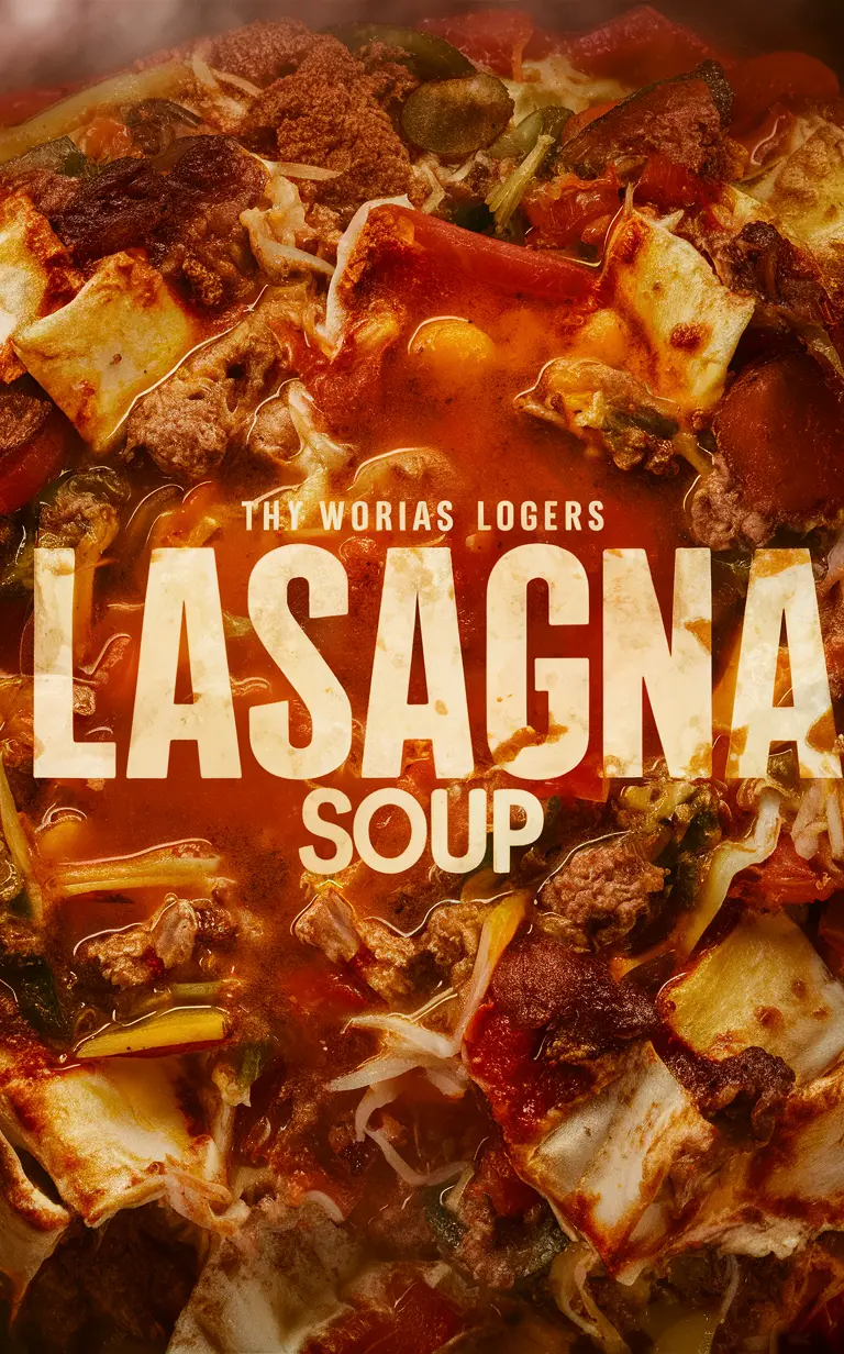 Lasagna Soup Recipe, Lasagna Soup Ingredients, Homemade Lasagna Soup, Easy Lasagna Soup, Best Lasagna Soup