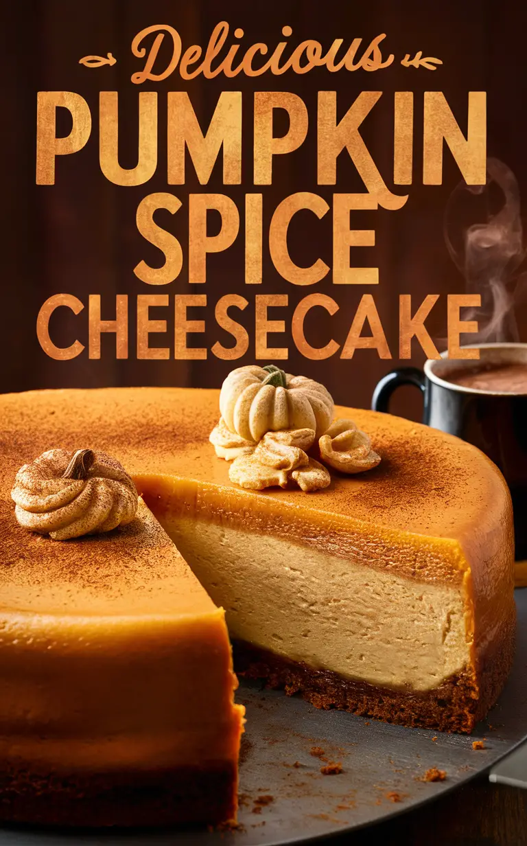 Pumpkin spice cheesecake, Gourmet pumpkin cheesecake, Best pumpkin cheesecake recipe, Pumpkin cheesecake with graham cracker crust, Easy homemade pumpkin cheesecake