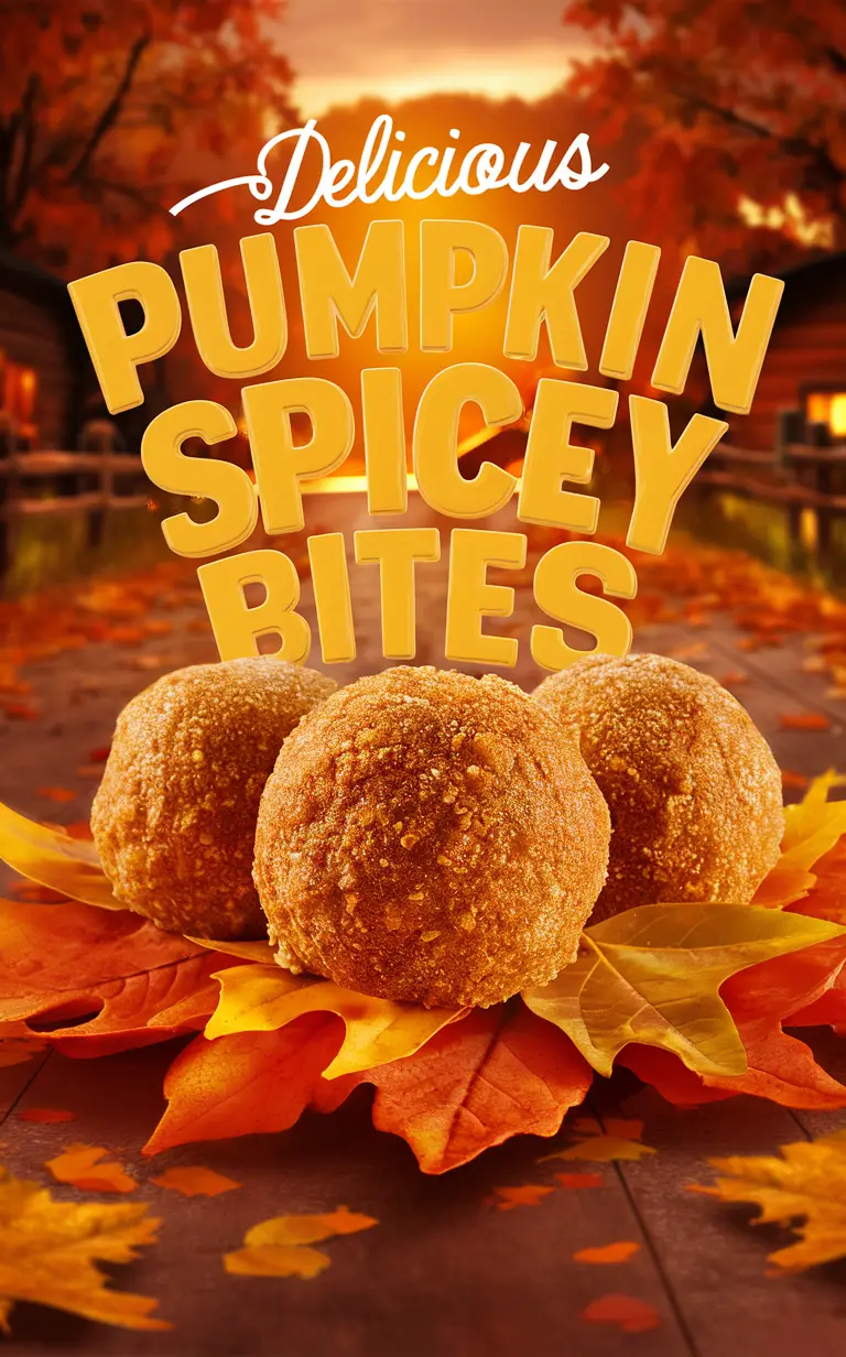 Pumpkin spice energy bites, Healthy pumpkin energy snacks, Homemade pumpkin spice treats, Autumn energy bites, Nutritious pumpkin spice snacks