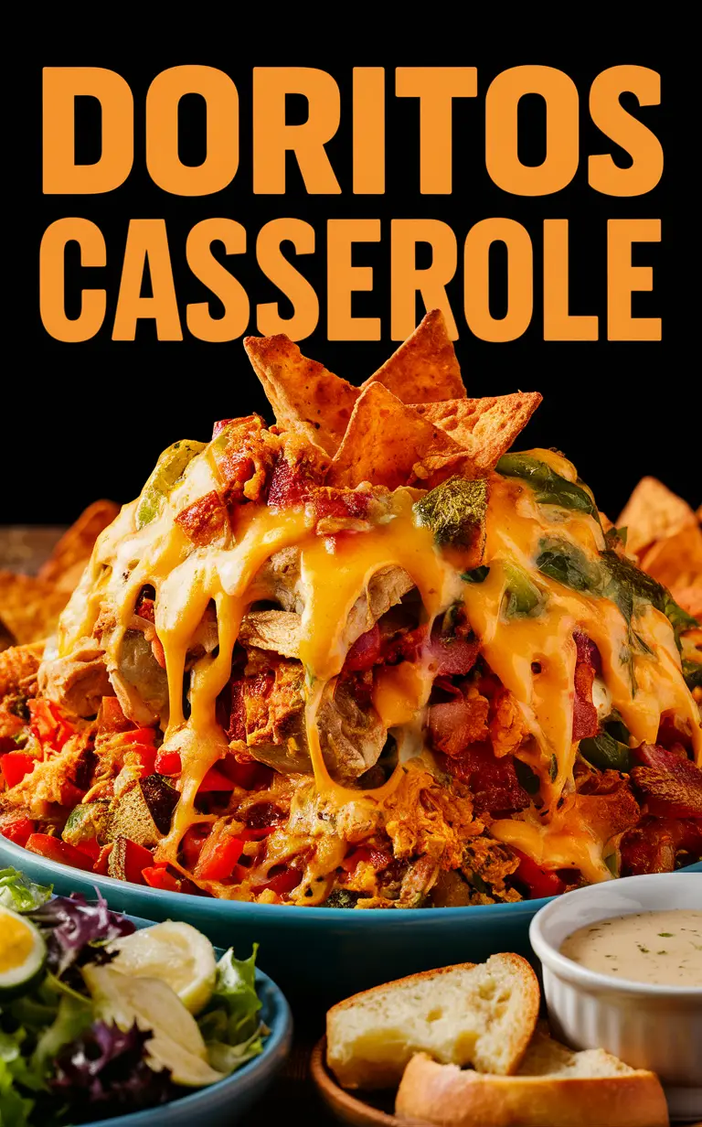 Doritos casserole, cheesy Doritos casserole, spicy Doritos casserole, Doritos casserole bake, Doritos casserole dish