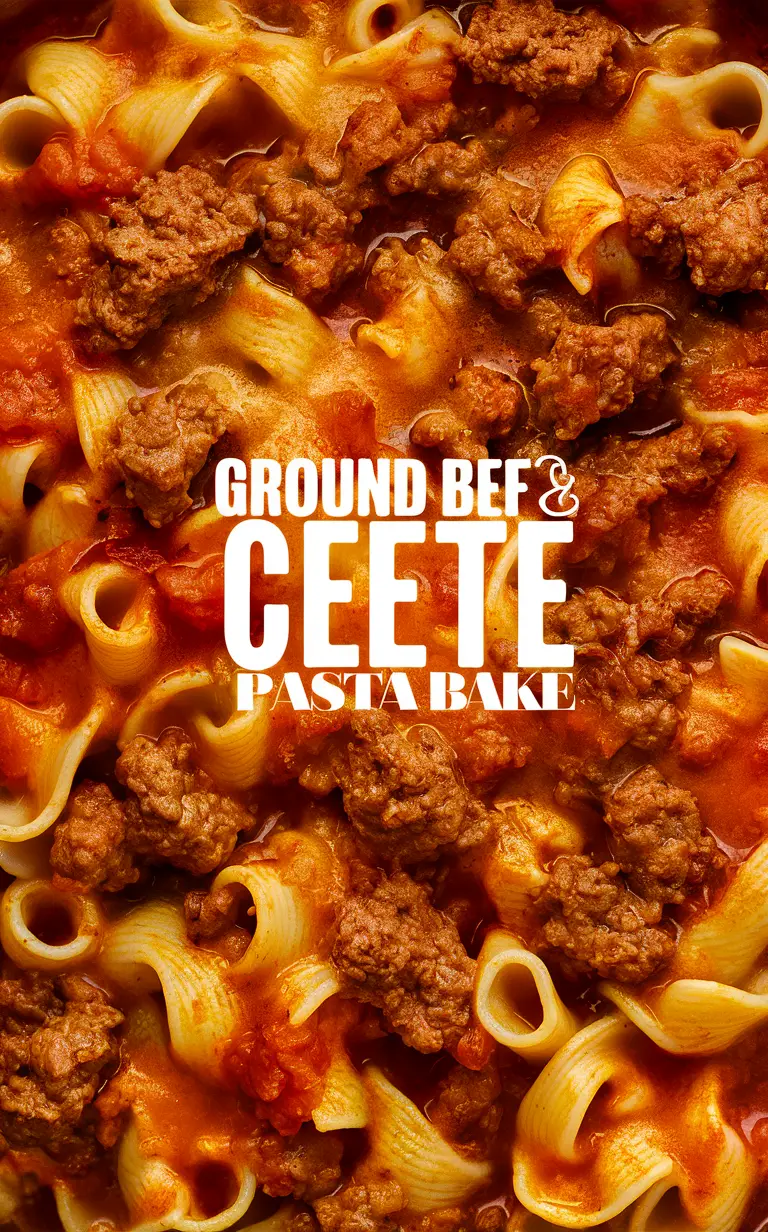 Ground Beef Casserole, Easy Pasta Bake, Cheesy Beef Pasta, Baked Beef Pasta, Creamy Cheese Pasta