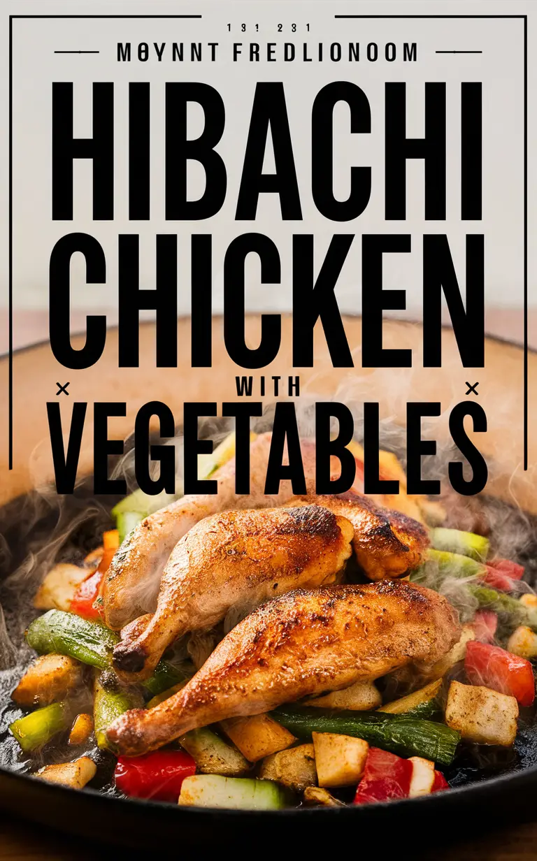 Hibachi chicken recipe, Hibachi vegetable stir fry recipe, Grilled hibachi chicken, Japanese hibachi chicken recipe, Hibachi cooking techniques