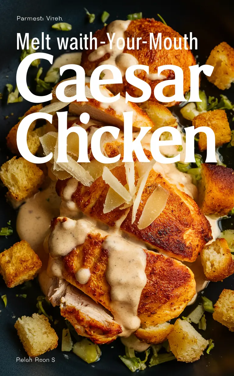 Caesar chicken recipe, easy chicken marinade, dinner ideas, succulent chicken, mouthwatering chicken dish