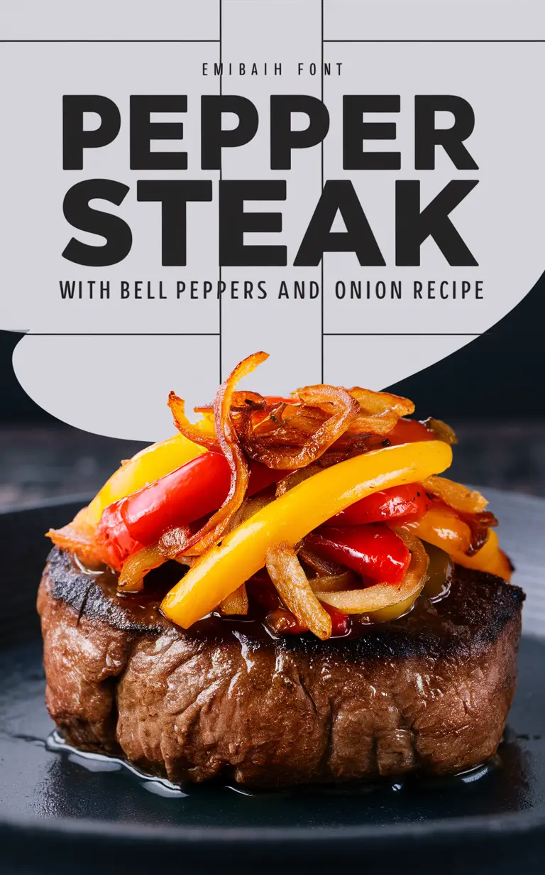 Pepper steak recipe, Steak with bell peppers, Onion steak recipe, Bell pepper steak, Pepper steak meal