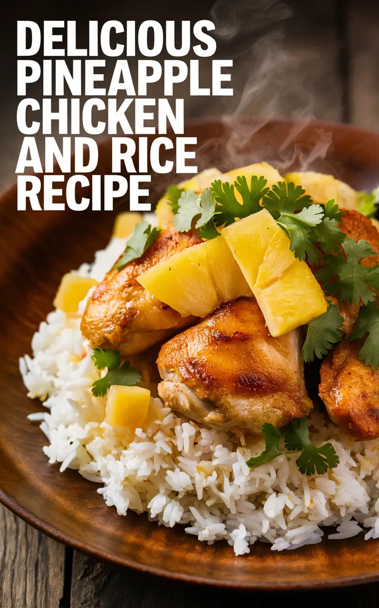 chicken and pineapple recipe, pineapple chicken rice, easy pineapple chicken recipe, pineapple chicken stir fry, pineapple chicken curry