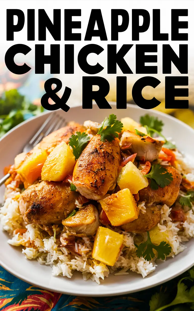 chicken and pineapple recipe, 
pineapple chicken rice, 
easy pineapple chicken recipe, 
pineapple chicken stir fry, 
pineapple chicken curry