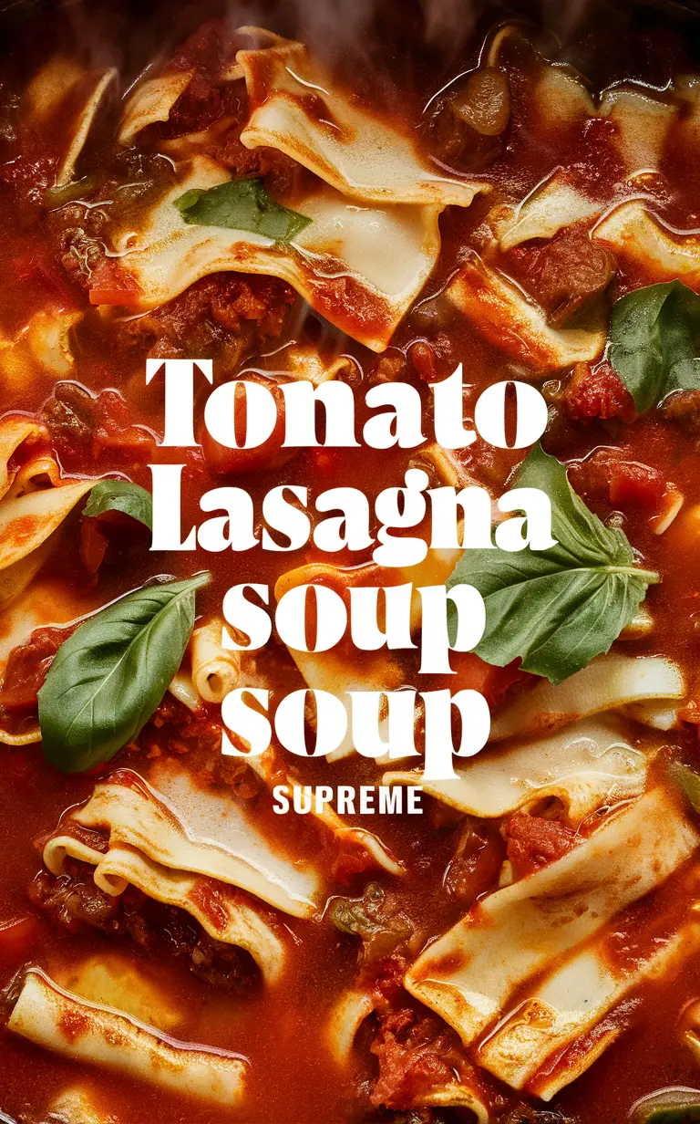 Tomato basil recipe, Lasagna soup, Easy lasagna soup, Soup recipes, Italian soup