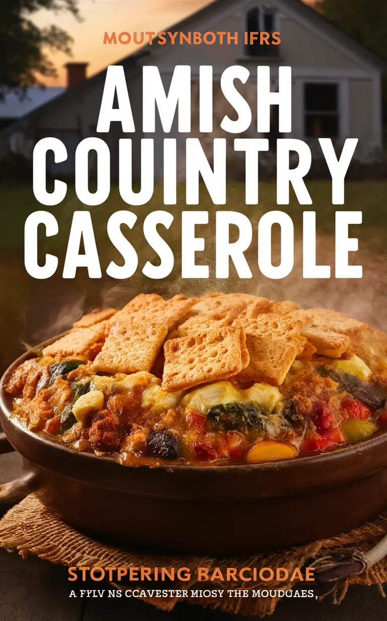 Amish casserole, Amish recipe, traditional casserole, homemade comfort food, classic casserole