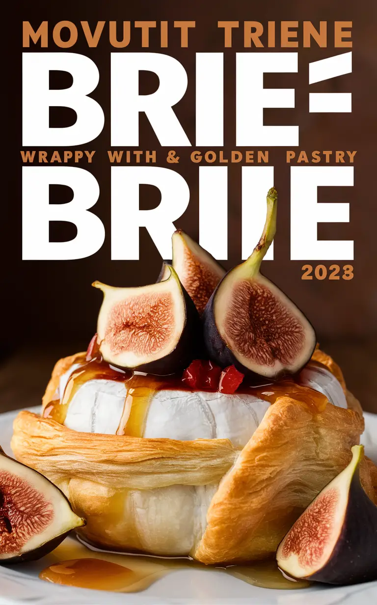 Baked Brie Recipe, Puff Pastry Appetizer, Honey Fig Cheese, Gourmet Baked Brie, Puff Pastry Cheese Bake