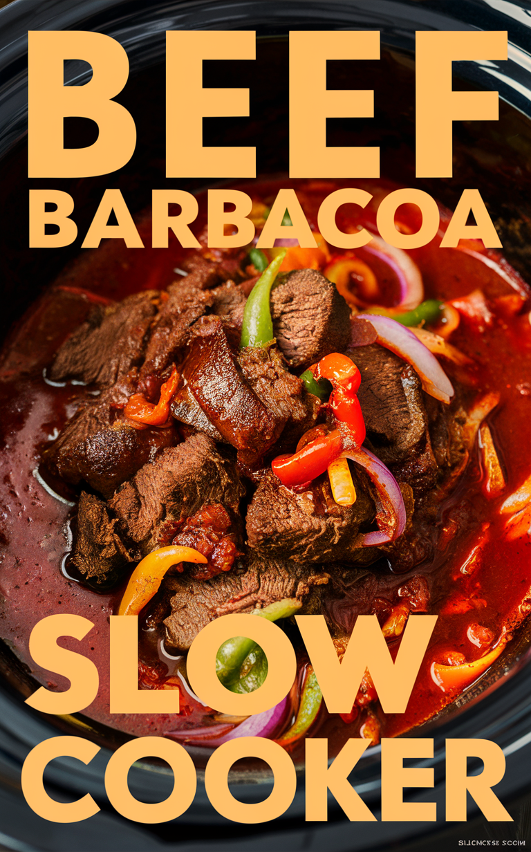 Slow Cooker Beef Barbacoa, Authentic Beef Barbacoa, Slow Cooker Mexican Beef, Barbacoa Tacos Recipe, Beef Barbacoa Sauce