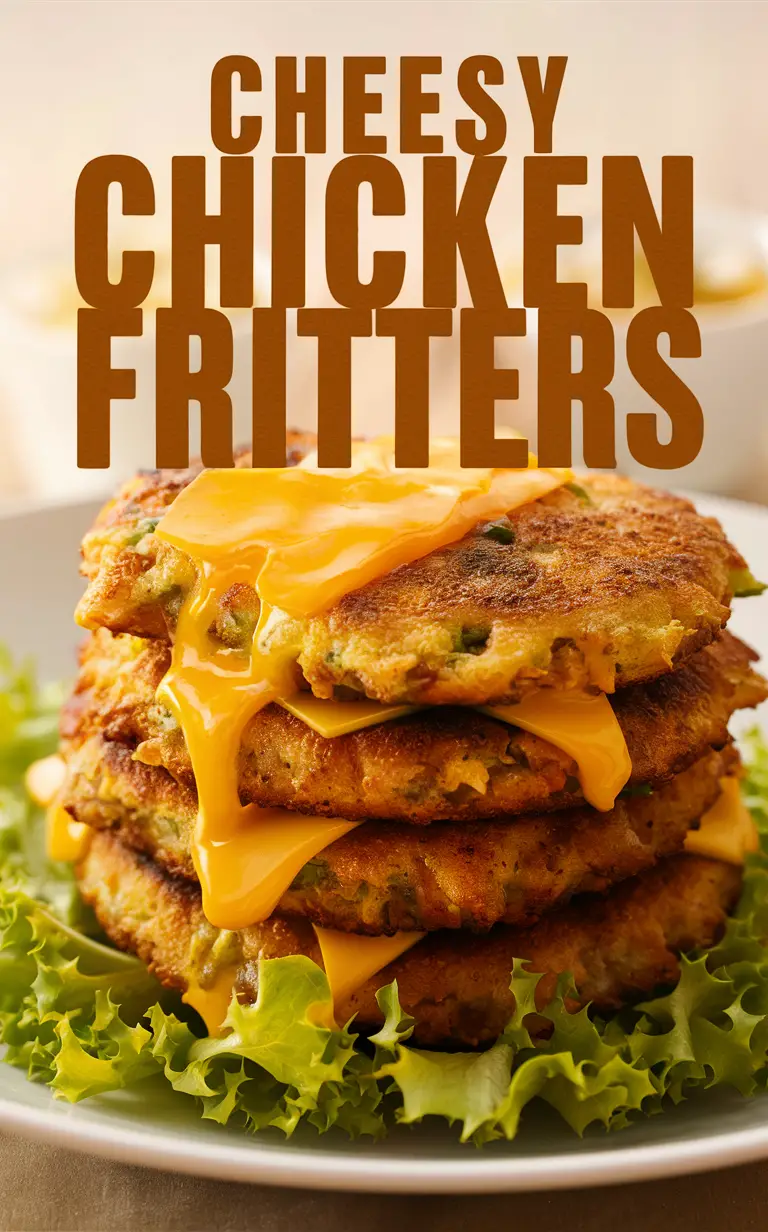 Chicken recipes, Cheesy chicken, Chicken appetizers, Chicken fritters, Gourmet chicken