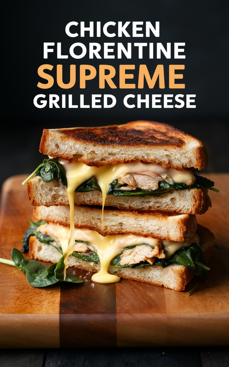 Chicken Florentine Supreme, Grilled Cheese Sandwich, Gourmet Grilled Cheese, Delicious Grilled Cheese, Ultimate Grilled Cheese