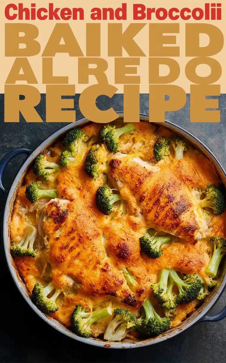 Chicken Alfredo recipe, Creamy Alfredo sauce, Baked chicken alfredo, Broccoli Alfredo bake, Cheesy chicken alfredo