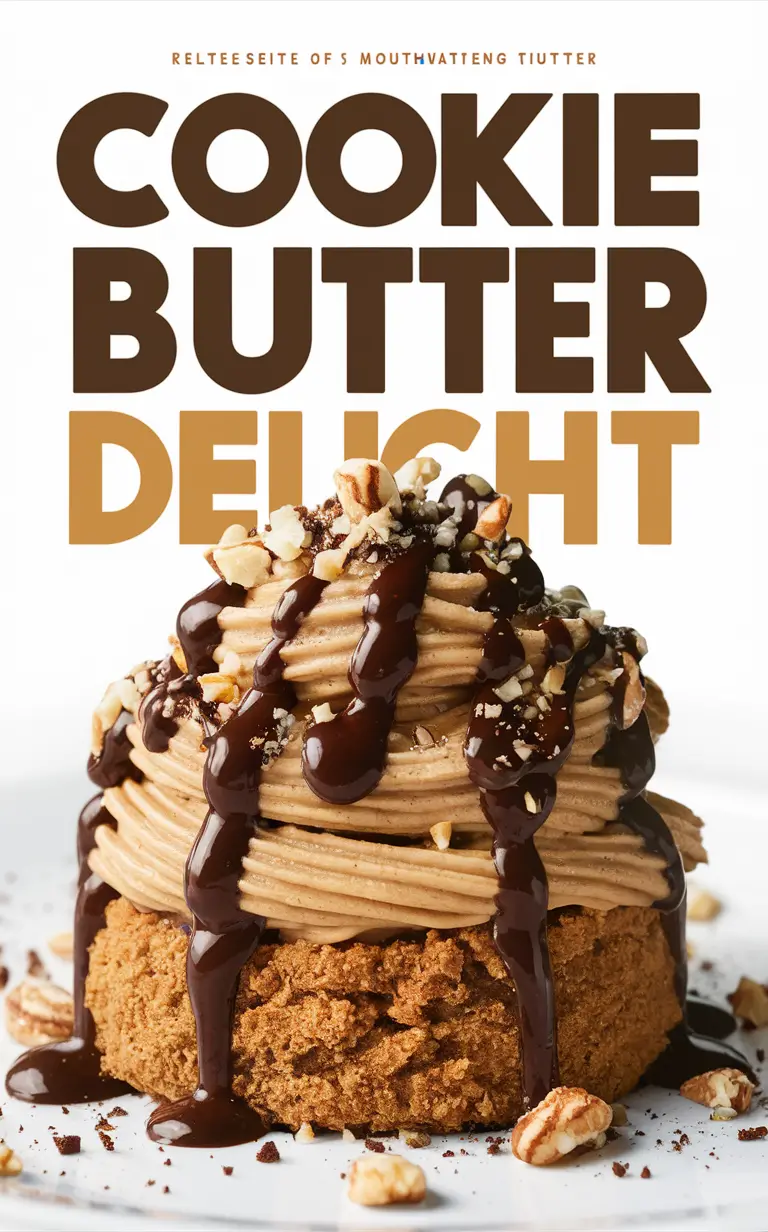 Cookie Butter Recipe, Dessert Recipes, Gourmet Treats, Decadent Desserts, Sweet Indulgence