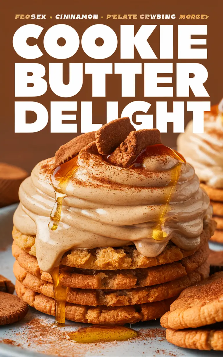 Cookie Butter Recipe, Dessert Recipes, Gourmet Treats, Decadent Desserts, Sweet Indulgence