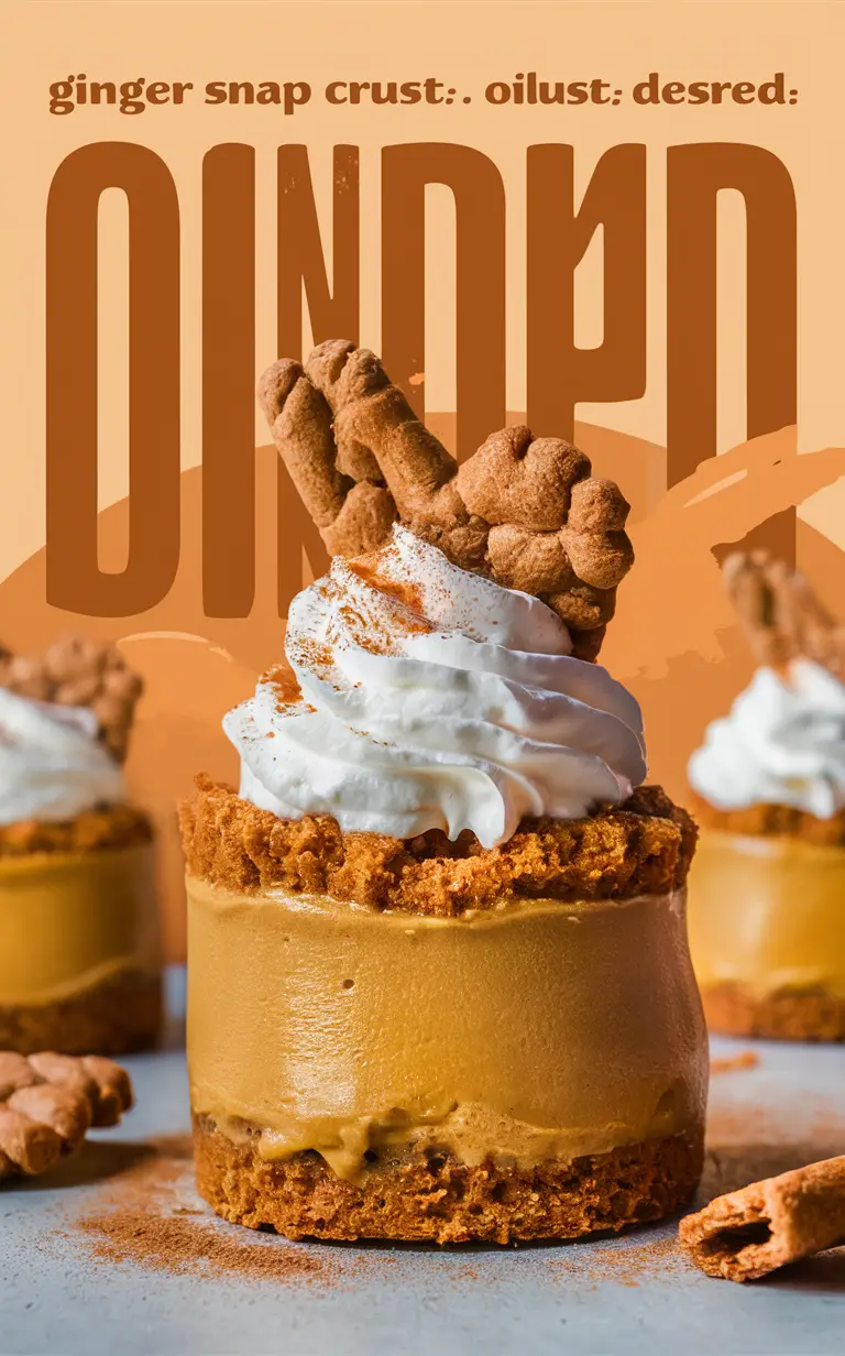 Pumpkin spice dessert, Pumpkin ginger snap dessert, Layered dessert recipe, Holiday pumpkin dessert, Creamy pumpkin dessert