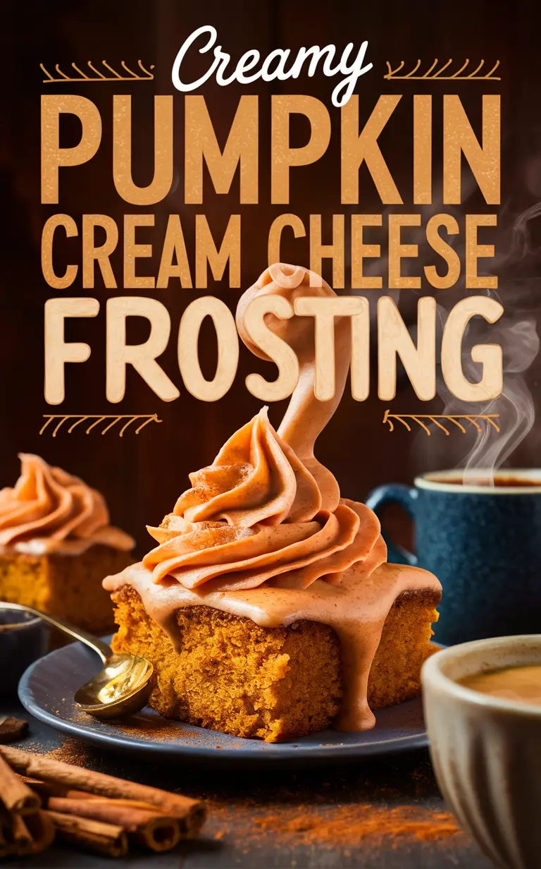 pumpkin cream cheese frosting, cream cheese pumpkin recipe, creamy pumpkin frosting recipe, pumpkin cream cheese icing, pumpkin cream cheese dessert