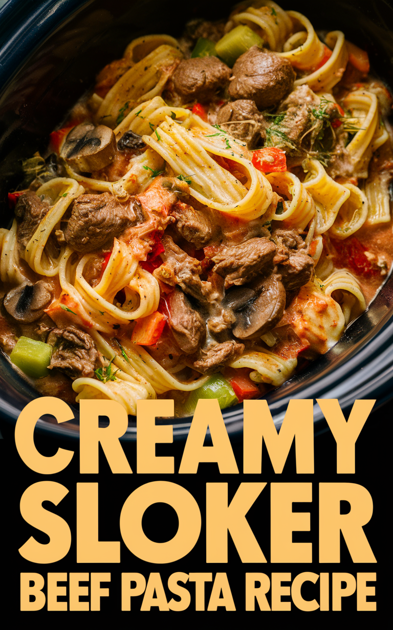 Slow cooker beef stew, Creamy beef pasta, Crockpot beef recipes, Pasta with beef sauce, Creamy beef casserole