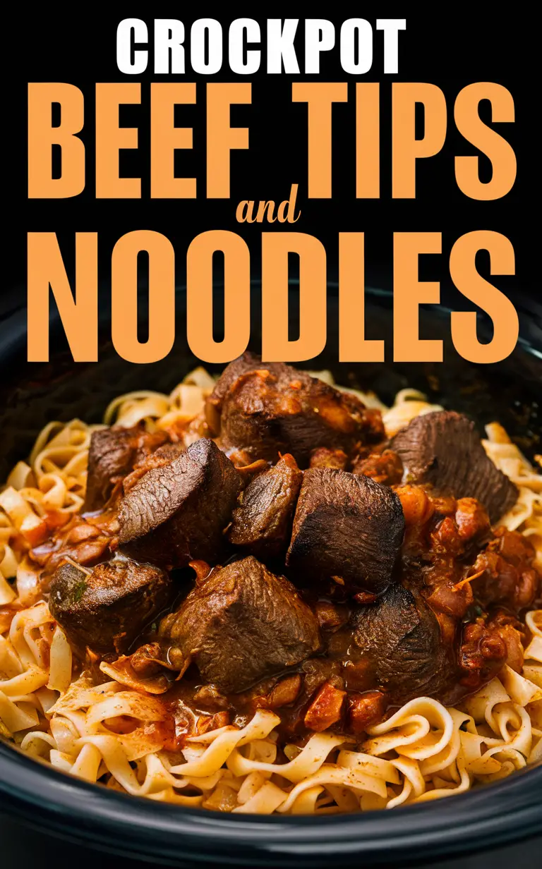 Beef stew recipe, Crockpot beef recipe, Slow cooker beef tips, Easy beef noodles, Homemade beef tips