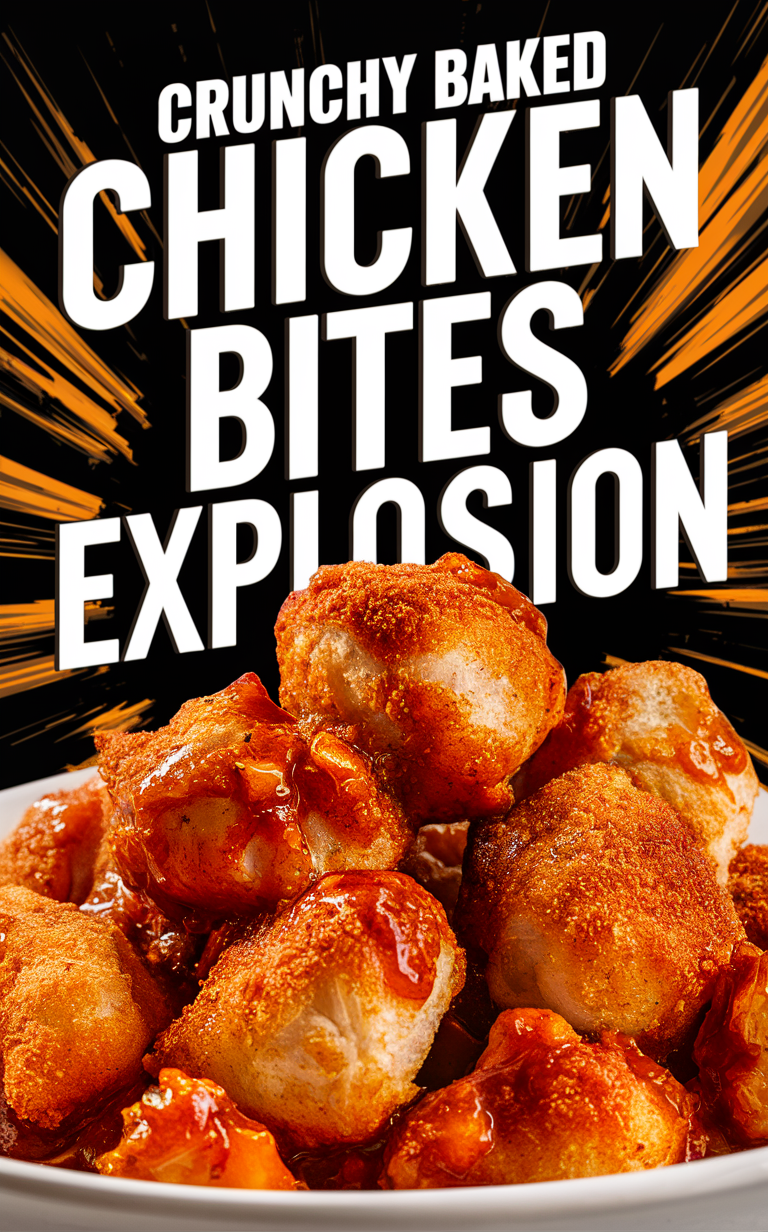 Crunchy chicken bites, Baked chicken nuggets, Delicious chicken tenders, Crispy chicken strips, Tasty poultry snacks