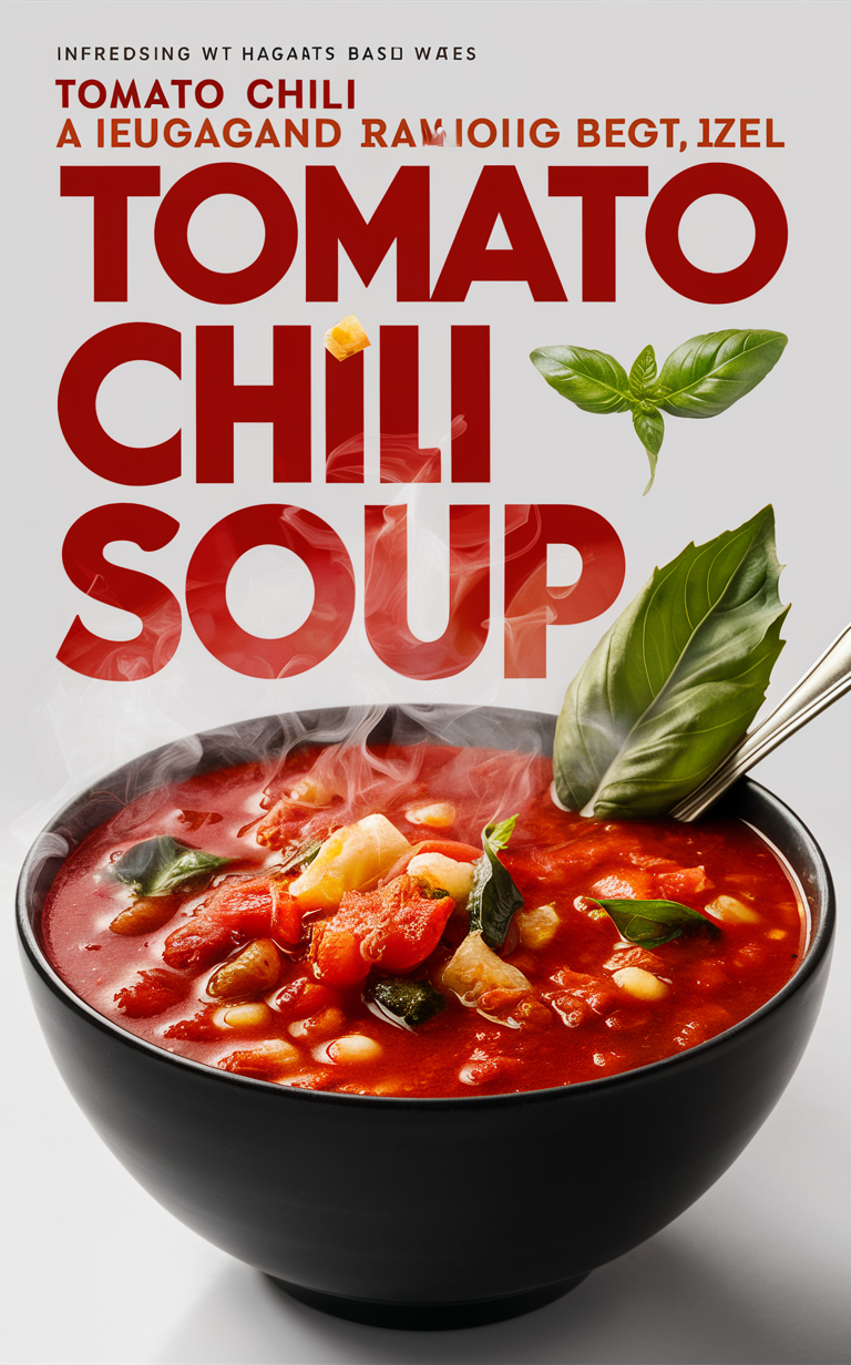 Basil tomato soup, Tomato basil chili, Tomato basil soup recipe, Basil infused tomato soup, Tomato basil lentil soup