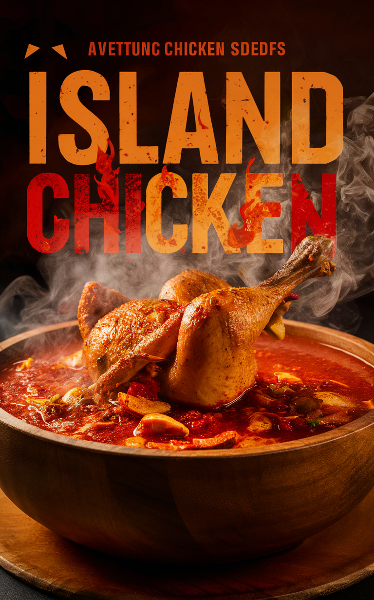 Chicken stew recipes, Island chicken stew, Spicy chicken stew, Caribbean chicken stew, Hawaiian chicken stew