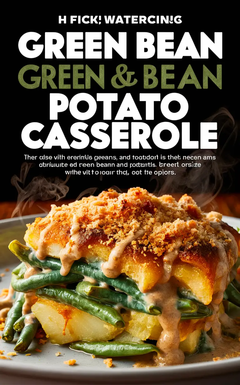 Green bean casserole recipe, potato casserole recipe, casserole dish, roasted green beans, cheesy potato casserole