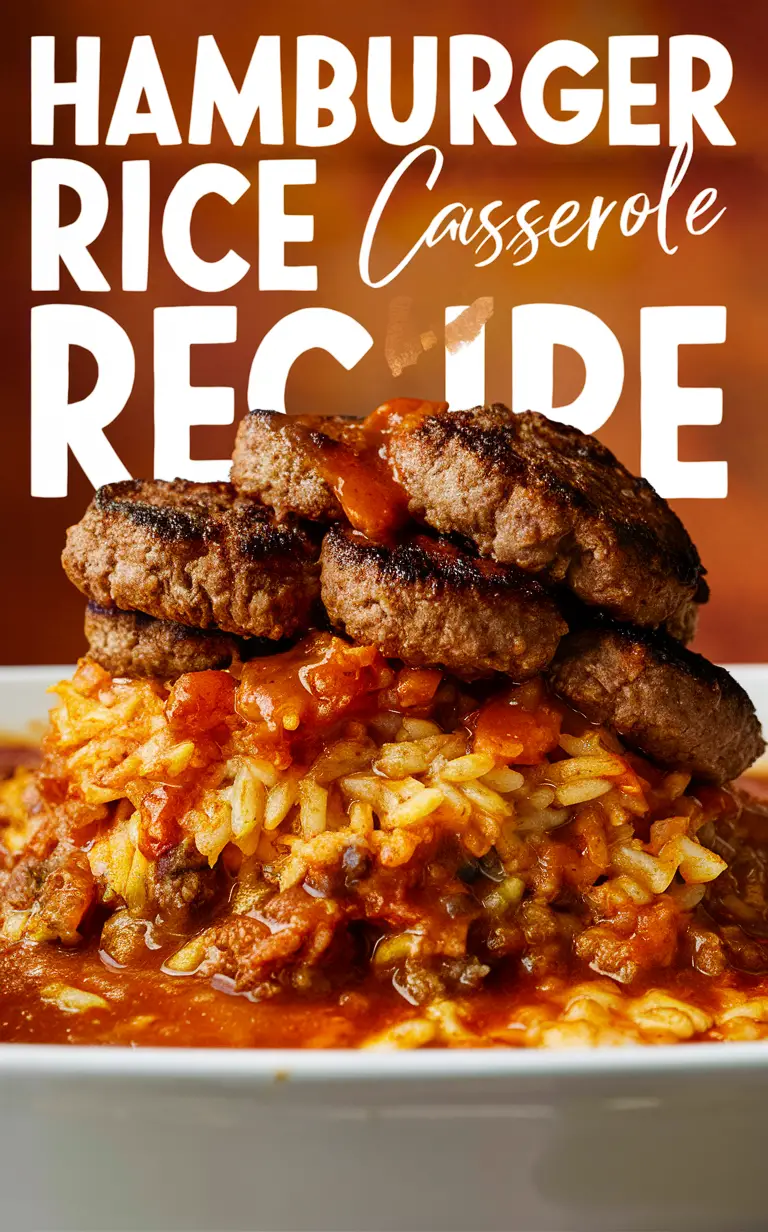 Hamburger casserole recipe, Beefy rice casserole, Ground beef and rice casserole, Cheesy hamburger and rice casserole, Easy hamburger rice bake