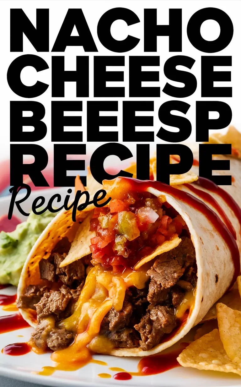 Nacho cheese beef wrap, cheese beef wrap recipe, ground beef wrap, cheesy beef wrap recipe, beef tortilla wrap